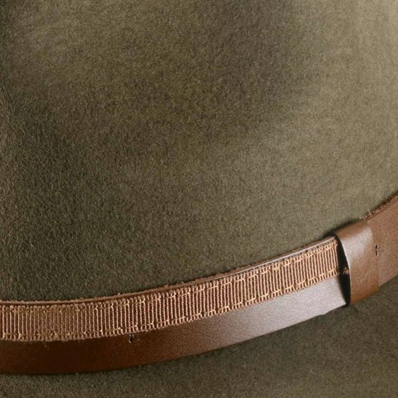 Classic Italy Wool Classic Traveller Iii Hat Olive - Picture 9 of 11